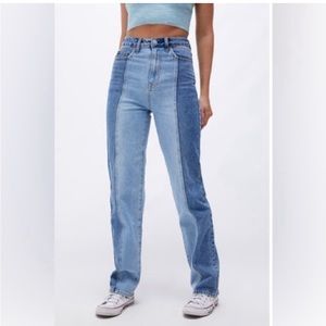 Pacsun Eco Two-Tone 90’s Boyfriend Jeans